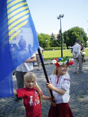 У день перепоховання Шевченка в Ужгороді відбулось народне віче (ФОТО)