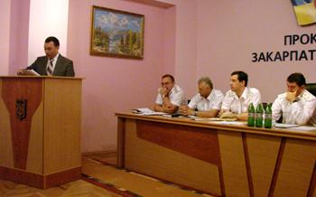 На колегії Закарпатської прокуратури говорили про податкові борги та контроль за зовнішньо-економічною діяльністю