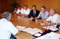 Голова Закарпатської облради зустрівся з представниками Грушівської сільради
