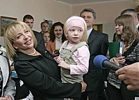 Катерина Ющенко та Ангеліна Усатенко