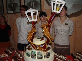 В Ужгороді відбувся "солодкий" конкурс, приурочений до Дня міста (ВІДЕО)