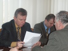 Ігор Кріль під час особистого прийому на Виноградівщині