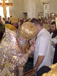 Нагороджені благодійники Свято-Покровського монастиря на Закарпатті
