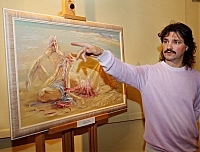 В Мукачеві відкрилася виставка "Духовний шлях і мистецтво" робіт сибірських художників
