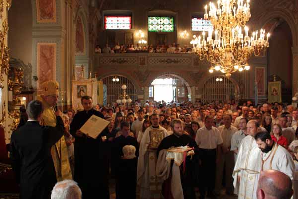 Отец Петр Береш стал архимандритом и синкелом Мукачевской греко-католической епархии