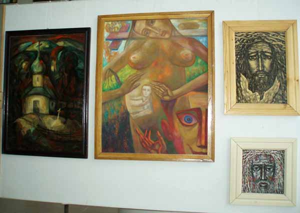 В Ужгороді проходить виставка живопису Віталія Либи