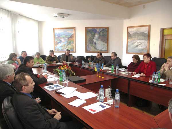 На Закарпатті відбувся українсько-румунський семінар в рамках спільного проекту по покращенню протипаводкового захисту річки Тиса
