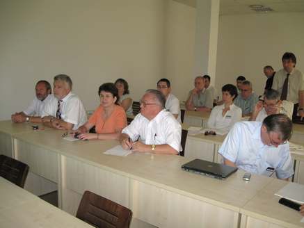 Закарпатського облводгоспу взяли участь у ХVII засіданні Товариства гідрологів Угорщини