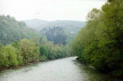 На реках Закарпатья удерживаются низкие уровни воды