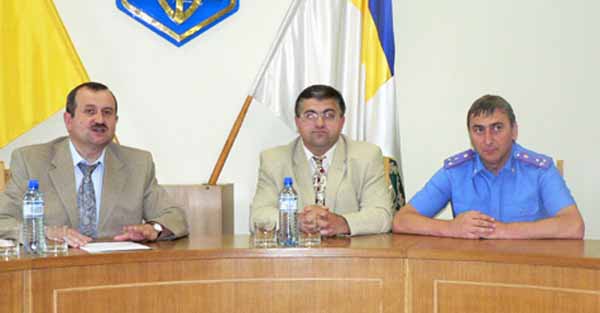 Закарпатским налоговикам представили нового первого заместителя председателя - начальника управления налоговой милиции ГНА в Закарпатской области