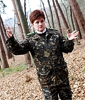 Головний лісничий Великоберезнянського держлісгоспу Ольга Олень розповідає про сертифікацію закарпатських лісів 13 грудня 2008 року