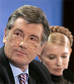 Віктор Ющенко: Тимошенко сьогодні не може адекватно оцінювати економічні та соціальні процеси (інтерв`ю з Президентом - на "Інтері" о 20.00)