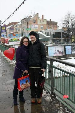 Визначена найзакоханіша пара Закарпаття з найоригінальнішим замком закоханих