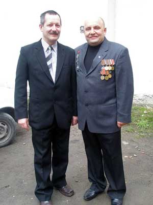 Зліва - Станіслав Міщук, справа - Віктор Фіщук
