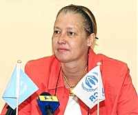 Сімона Волькен, регіональний представник Управління Верховного комісара ООН у справах біженців у Білорусі, Молдові та Україні
