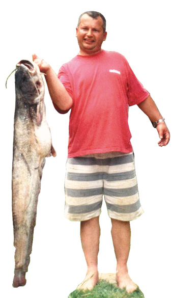Закарпаття: В активі рибалки Степана Качура – одне 24-, одне 16- і три 9-кілограмові зубасті чудовиська з вусами