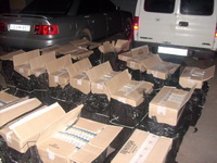 В Словаччині затримали вантажівку із 117 ящиками контрабандних сигарет з України