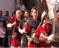 У Мукачівському замку вперше на території Закарпаття провели лицарський турнір