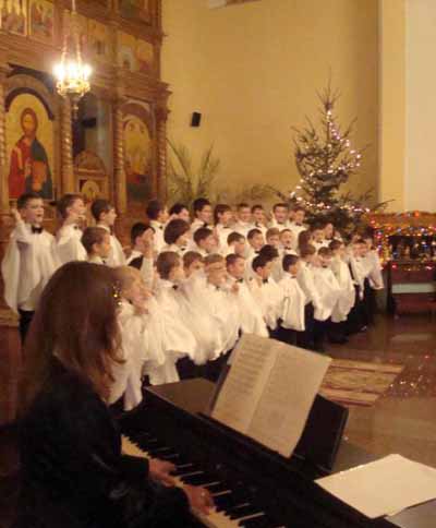 У Мукачівському греко-католицькому соборі хори  співали колядки (ФОТО)