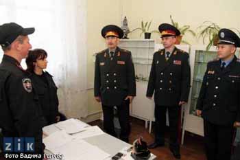 Ужгородський батальйон ВВ відвідав новий командувач внутрішніх військ 