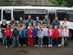 Ужгородські школярі побували в гостях у міліції