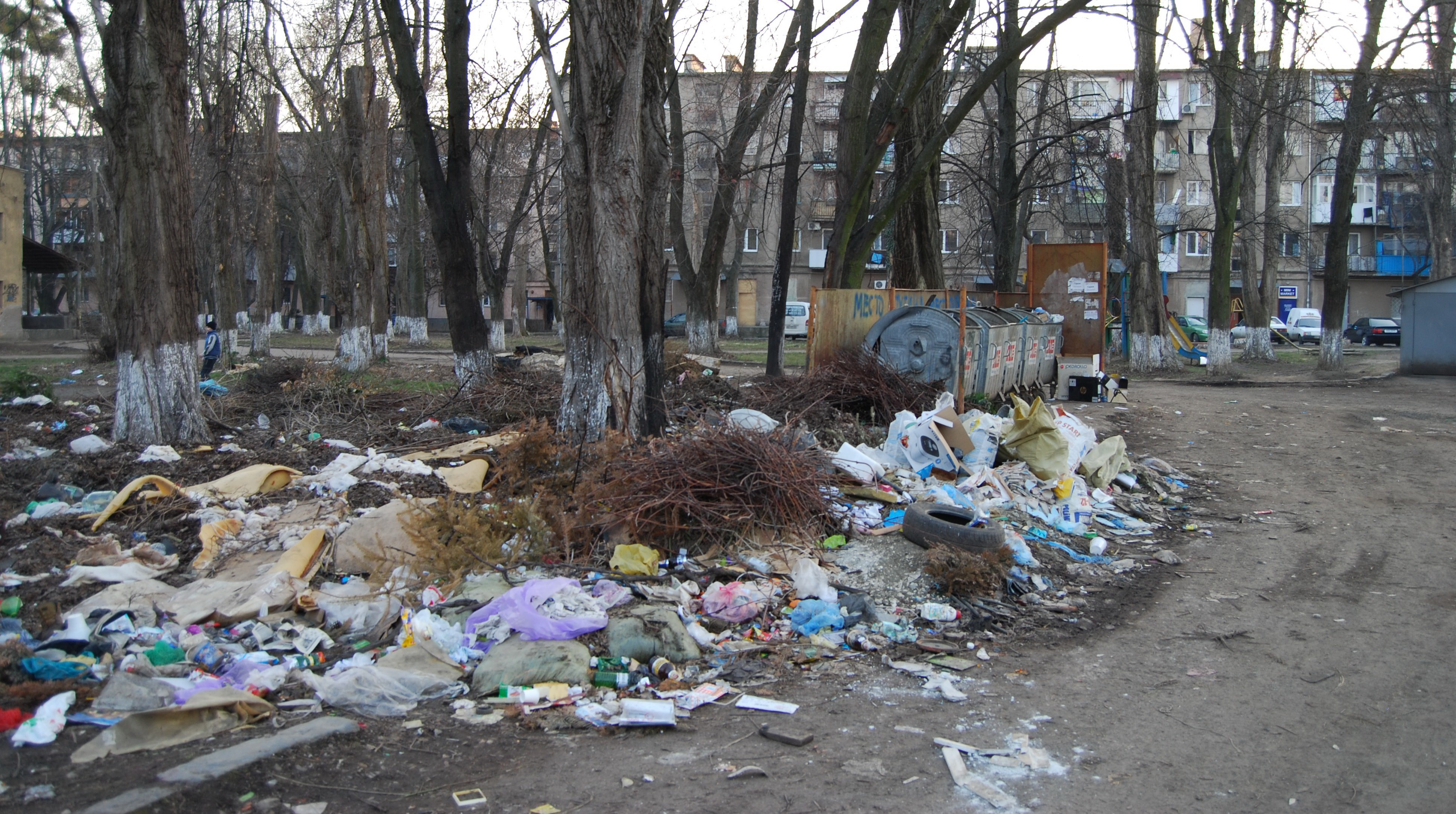 Самые грязные города Украины