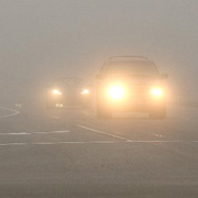 Державтоінспекція Закарпаття попереджає водіїв про туман