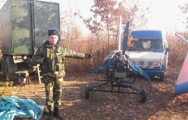 Прикордонники Мукачівського загону затримали «контрабандний» дельтаплан (ФОТО)