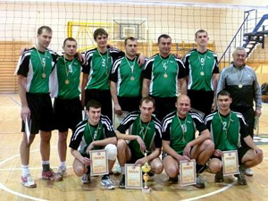 Перемогу у чемпіонаті Закарпаття з волейболу серед чоловічих команд вибороло "Воєводино"