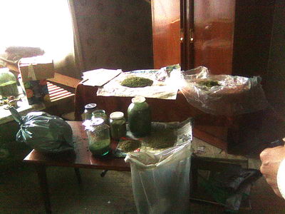 У будинку мукачівського подружжя знайшли 5 кг марихуани