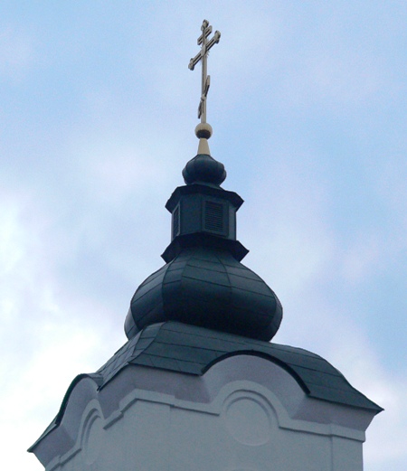 ФОТОФАКТ. Преображенська церква на Цегольні в Ужгороді – з новим куполом 