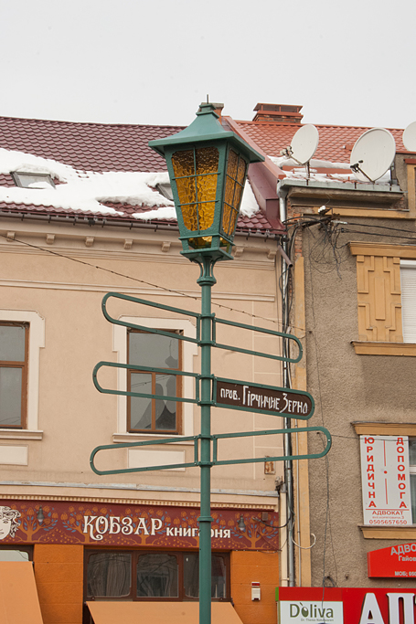 В Ужгороді встановлять мультимедійні ліхтарі-вказівники