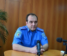 Начальник ужгородської міліції "презентувався" журналістам (ВІДЕО)