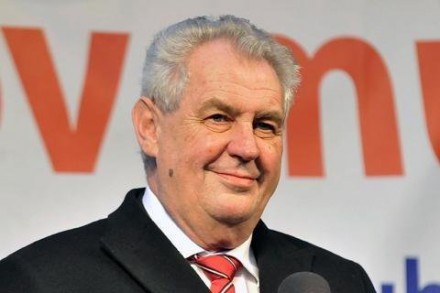 Президентом Чехії став Мілош Земан