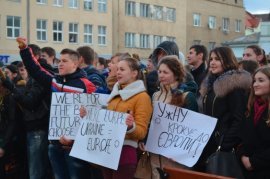 Ужгородські євростуденти їдуть у Київ