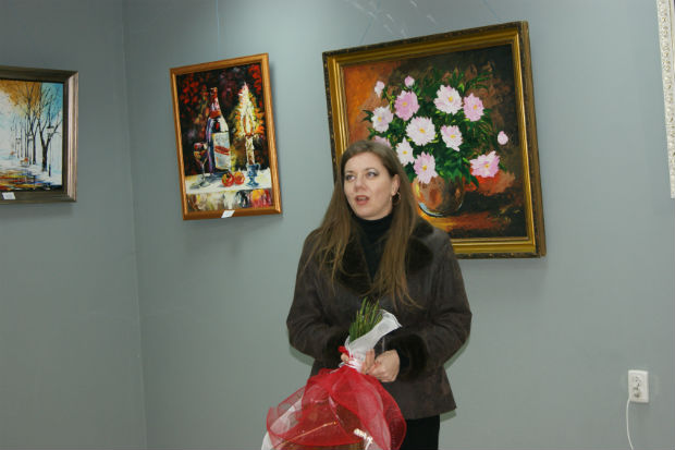 У Виноградові відкрилася персональна виставка живопису Гелени Матій (ФОТО)