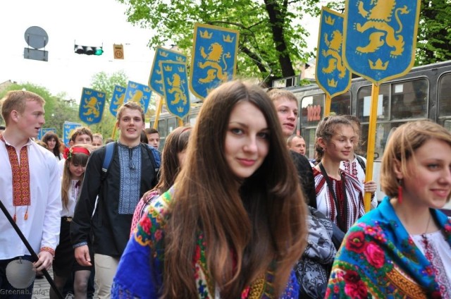 Закарпатська «Карпатська Січ» долучились до Маршу Величі Духу у Львові (ФОТО, ВІДЕО)