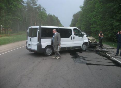 На Рівненщині заступник головного податківця в ДТП травмував закарпатського священика з родиною (ФОТО)