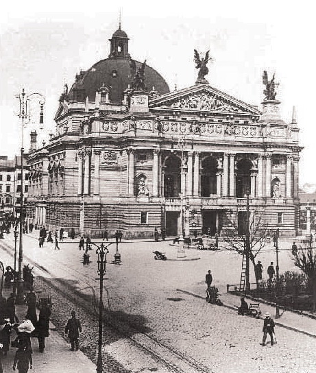 ЛЬвівська опера, 1908 р.