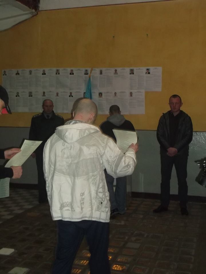 На спецдільниці в ужгородсьому СІЗО проголосували вже понад половина арештантів (ФОТО)