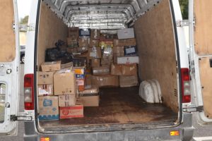 На Тячівщині зібрали допомогу закарпатським військовим АТО вагою близько 2.6 тонн (ФОТО)