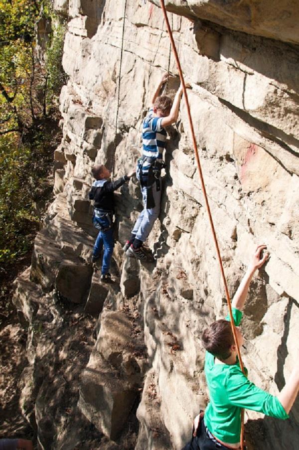 Закарпатські скелелази змагались на Чемпіонаті області зі спортивного скелелазіння