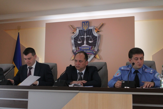 У прокуратурі Закарпаття відбулася координаційна нарада щодо протидії  корупції та організованій злочинності