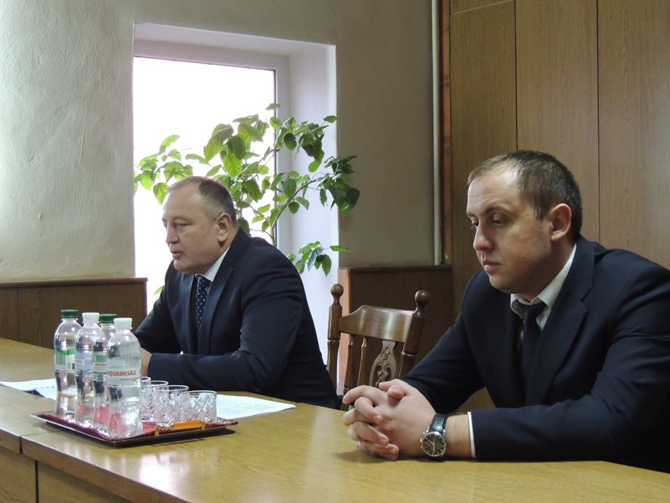 По представленні став до роботи прокурор Берегівської місцевої прокуратури Беламут із заступником Жилкіним (ФОТО)