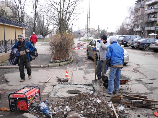 На Легоцького, 8 Березня та Заньковецької в Ужгороді тривають масштабні капітальні ремонти (ФОТО)