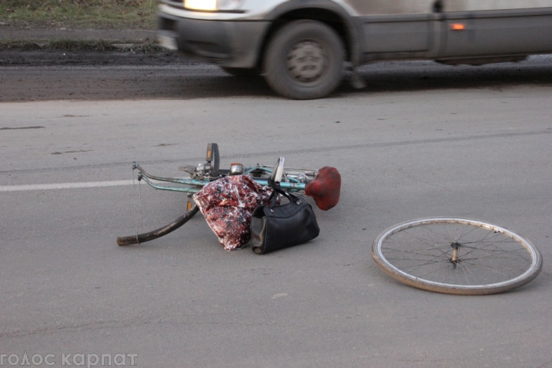 У Виноградові "Таврія" травмувала велосипедистку (ФОТО)