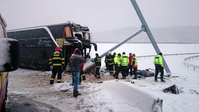 В аварії автобуса в Словаччині крім українки, що загинула, поранено ще 8 наших земляків