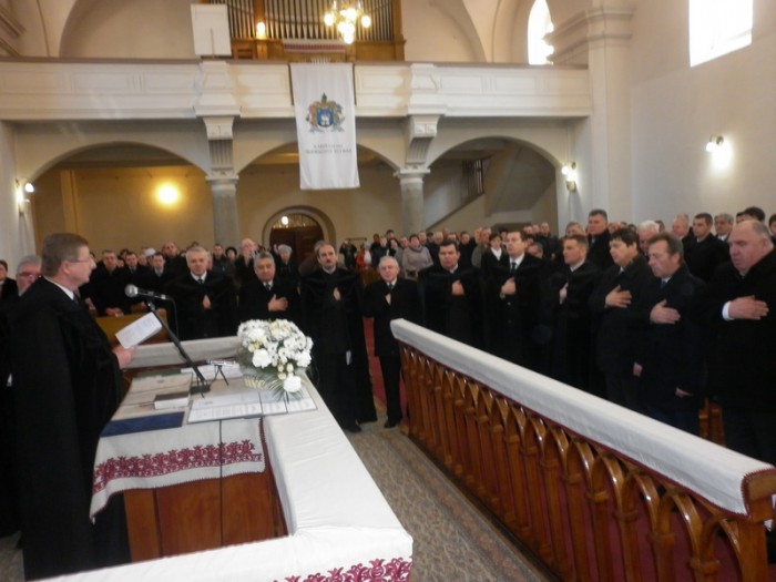 У Берегові склав присягу новообраний єпископ Закарпатської реформатської церкви