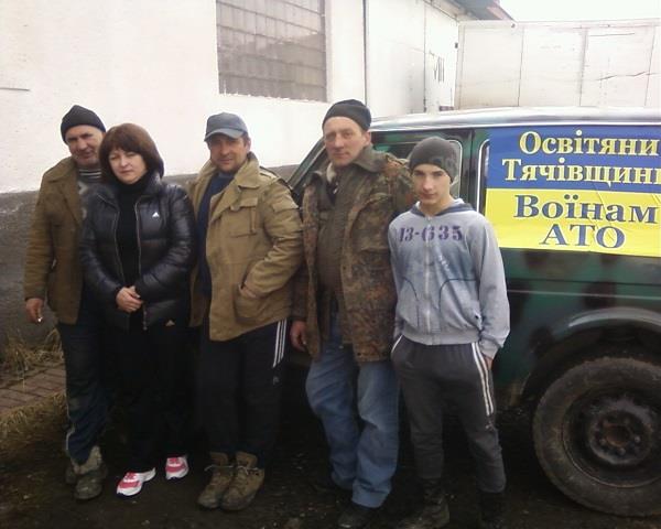 Волонтери Тячівщини відправили обладнання, автомобілі, речі та харчі для батальйонів "Айдар" та "ОУН" (ФОТО)