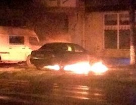 Авто, яке нещодавно спалили в Ужгороді, належить в.о. начальника відділу УБОЗу